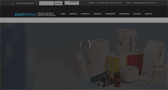 Desktop Screenshot of controltecbrasil.com.br